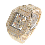 Hip-Hop Skeleton Square Watch