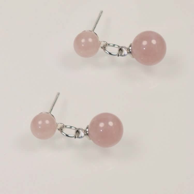 Multicolor Natural Agate Raw Stone Earrings