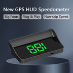 Head-Up Display Car GPS Digital Speedometer – HUD for Cars, Trucks & Motorcycles