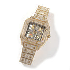 Hip-Hop Skeleton Square Watch