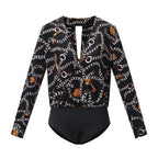 Vintage Printed Bodysuit