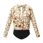 Vintage Printed Bodysuit