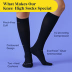 Knee-High Compression Socks - Solid