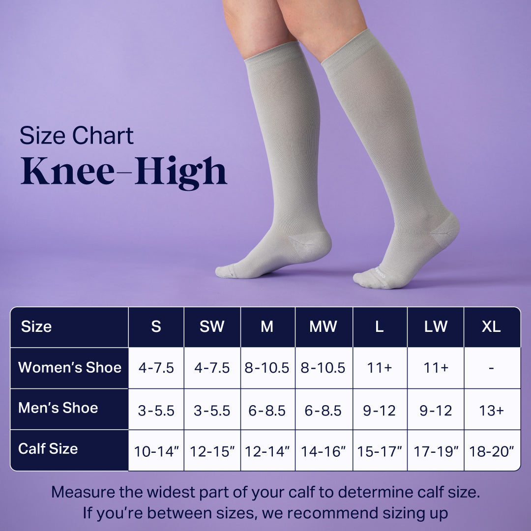 Knee-High Compression Socks - Solid