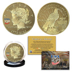 America's 250th Anniversary Peace Dollar Golden Proof Coin