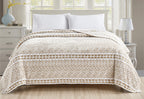 Oversize Microplush Printed Blankets in King & Queen