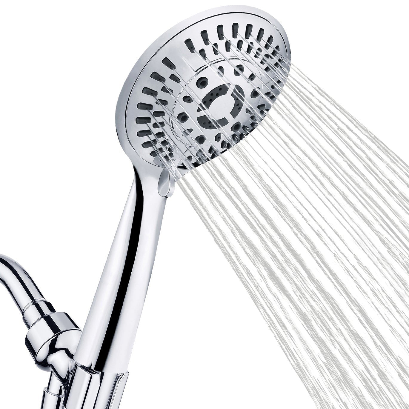 9-Spray Handheld Shower Head Set with Hose and Shower Arm Mount