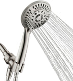 9-Spray Handheld Shower Head Set with Hose and Shower Arm Mount