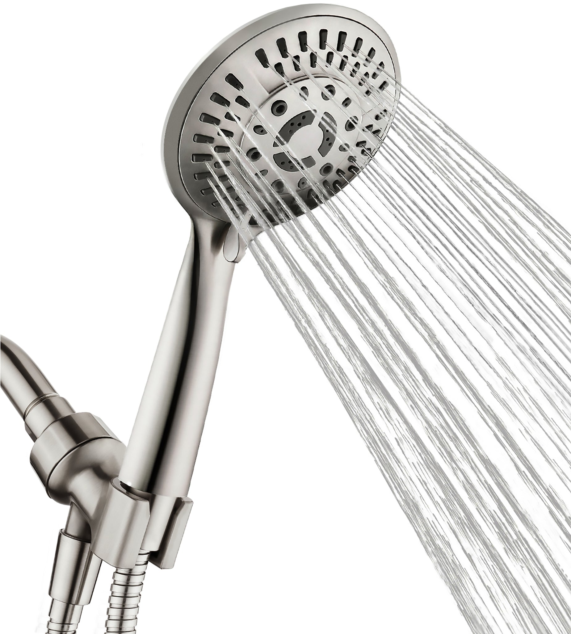 9-Spray Handheld Shower Head Set with Hose and Shower Arm Mount