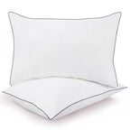 2-Pack: Royale Linens  Gusseted Pillows Soft Hotel Quality