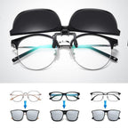 Polarized Sunglasses UV Protection Clip-On Foldable Trim