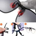 Polarized Sunglasses UV Protection Clip-On Foldable Trim