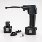 Portable Tire Inflator Rechargeable Digital Cordless Gauge