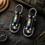 Portable Flashlight Carabiner LED Compact Design