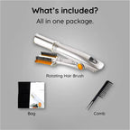Professional 2 in 1 Rotating Iron Hair Brush