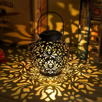 Weatherproof LED Solar Pendant Light For The Garden