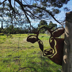 Metal Artwork For The Garden