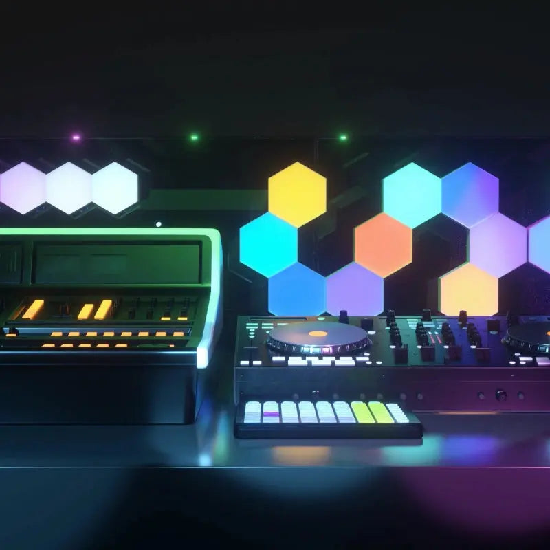7-Panel RGB Hexagon Lights Kit