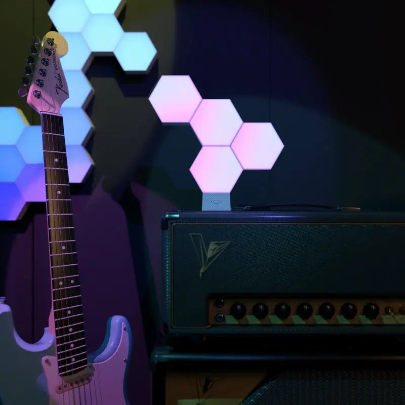 7-Panel RGB Hexagon Lights Kit