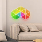 6-Panel RGB Triangle Light Kit