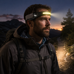 Rechargeable Headlamp LED Adjustable Strap Lightweight