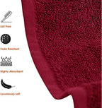 6-Piece Hotel & Spa 100% Cotton Bath Towel Set