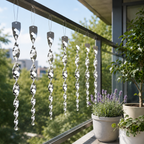 Reflective Bird Repeller Hanging Wind Powered Garden Use