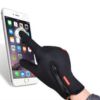 Winter Thermal Gloves Touchscreen Outdoor Grip Design