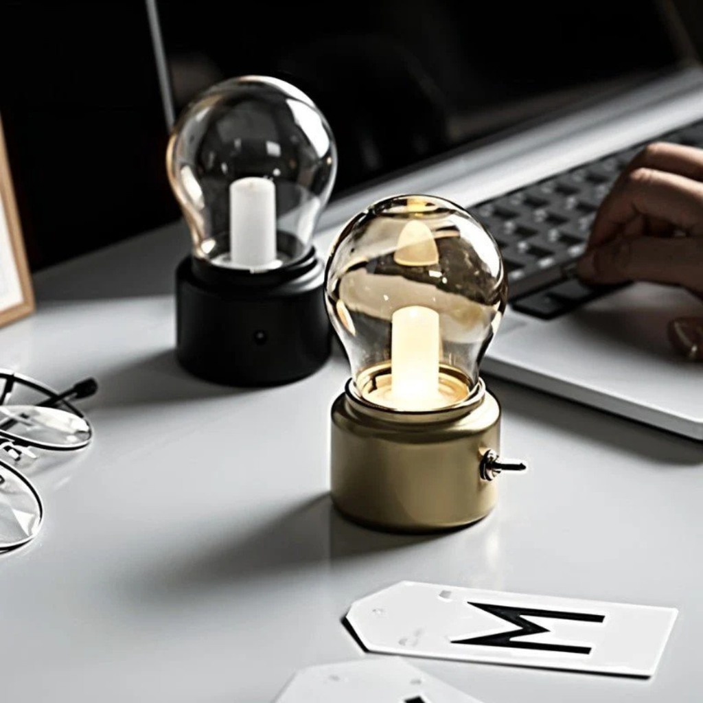 Retro Rechargeable Bulb Lamp