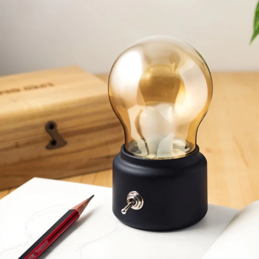 Retro Rechargeable Bulb Lamp