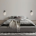 Modern LED Wall Light | Brass & Black Minimalist Wall Lamp