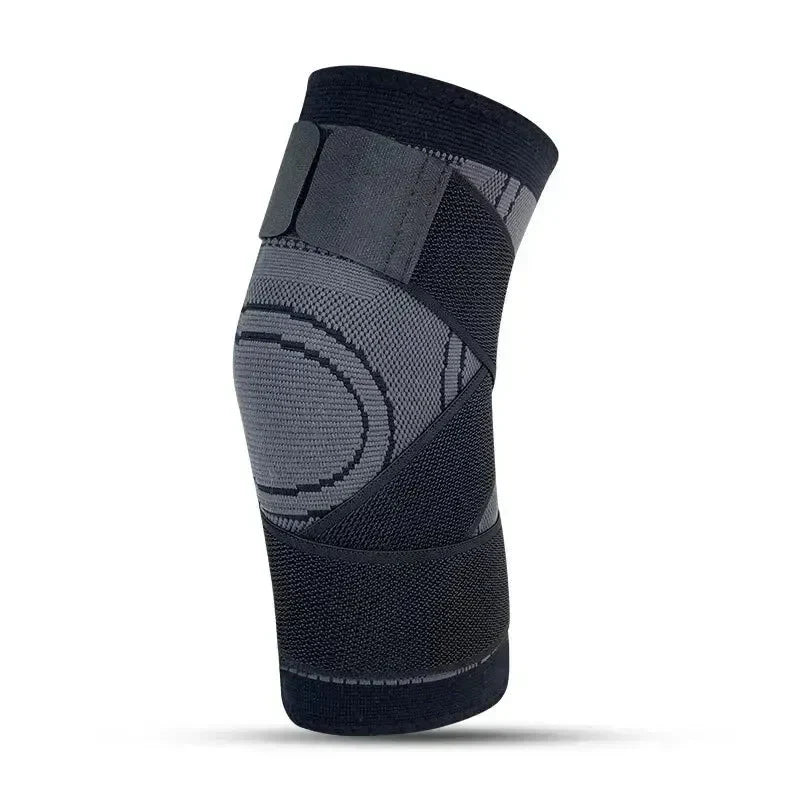 Knee Compressions Sleeve with Adjustable Straps for Running Working All Day