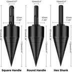 Shank Firewood Drill Bit - Works With Any Drill!