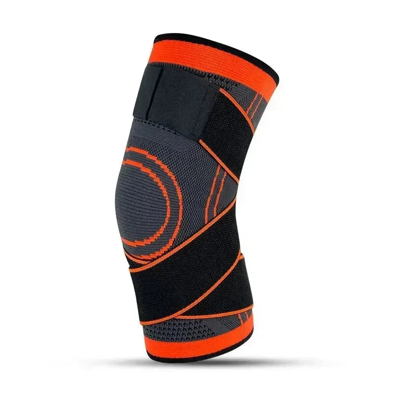 Knee Compressions Sleeve with Adjustable Straps for Running Working All Day