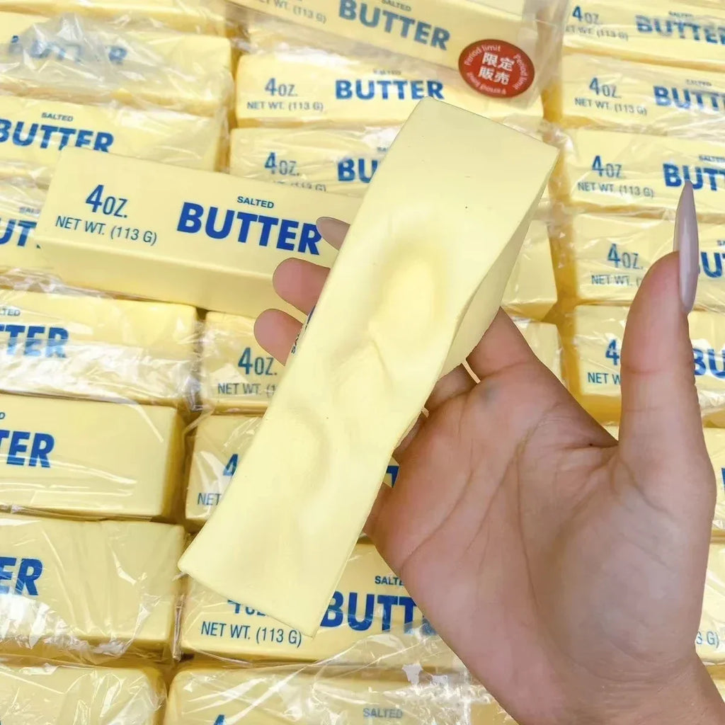 Butter Stick Squishy Toy | Slow Rising Squeeze Toy for Stress Relief