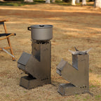 Portable Outdoor Rocket Wood Burning Stove Heater