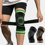 Knee Compressions Sleeve with Adjustable Straps for Running Working All Day