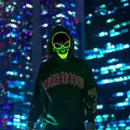 Horror Skull LED Light Full Face Cosplay Mask