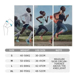 Knee Compressions Sleeve with Adjustable Straps for Running Working All Day