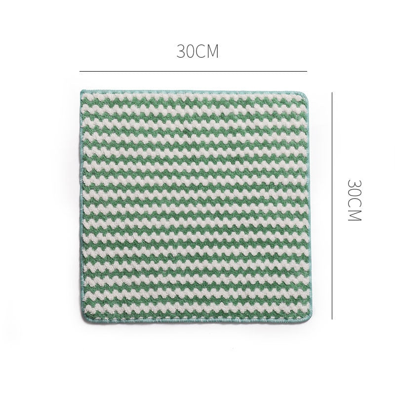 Reusable Scratch-free Microfiber Cleaning Cloth