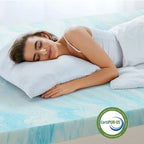 2 Inch Gel Infused Memory Foam Mattress Topper