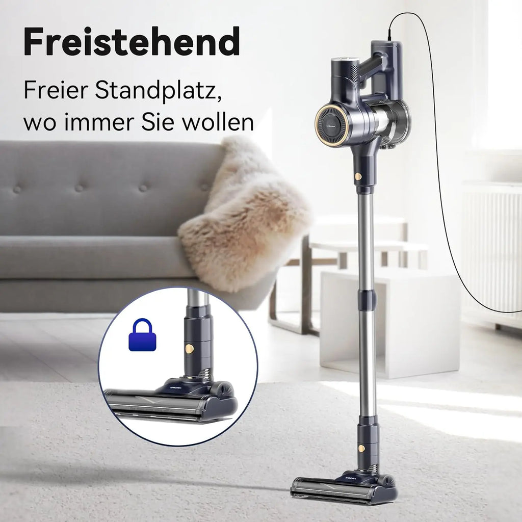 INSE Corded Vacuum Cleaner 600W 23KPa Stick Vacuum
