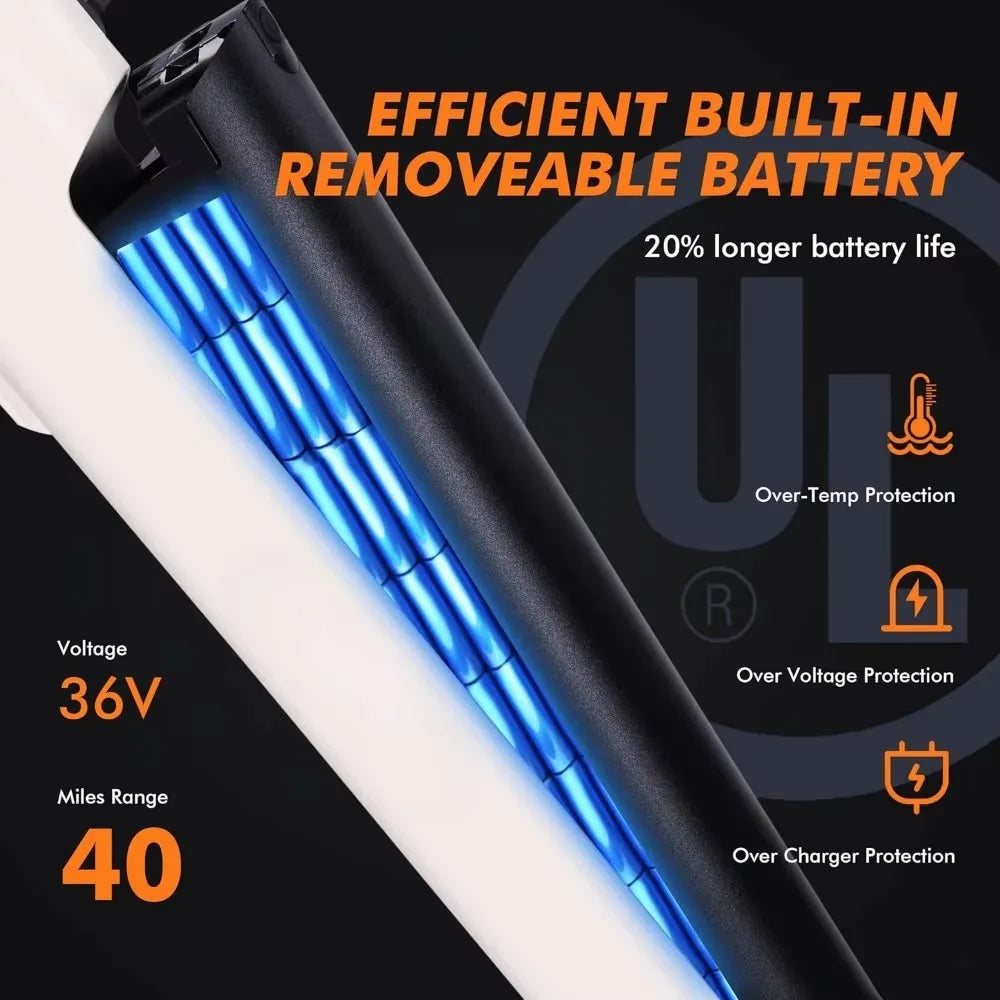 Electric Bike - Water Resistant, 7-Speed