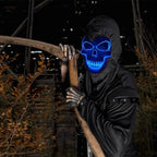 Horror Skull LED Light Full Face Cosplay Mask