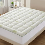 Aloe Vera Mattress Protector – Soft, Hypoallergenic Breathable Cover