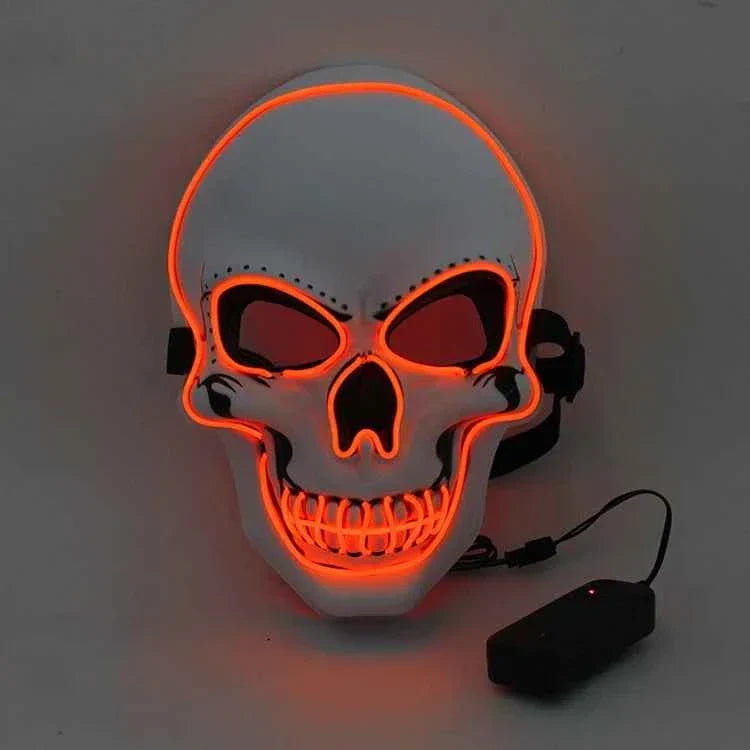 Horror Skull LED Light Full Face Cosplay Mask