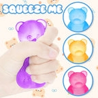 Gummy Bear Squishy Stress Ball | Sugar Filled Ultra Soft Decompression Toy