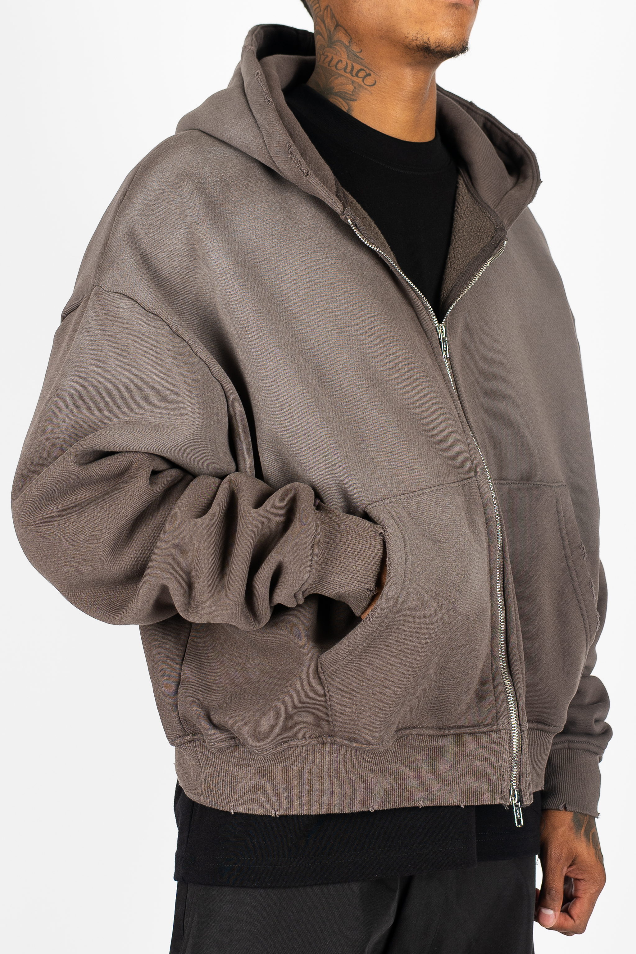 Weathered Zip Up
