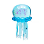 Cute Jellyfish Squishy Toy-Blue, Purple, Pink Glitter Jellyfish Stress Relief Squeeze Toy