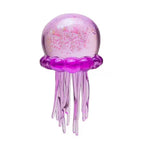 Cute Jellyfish Squishy Toy-Blue, Purple, Pink Glitter Jellyfish Stress Relief Squeeze Toy